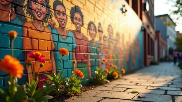 Transformez vos événements grâce à des fresques murales vibrantes
