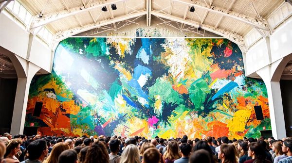 Transformez vos événements grâce à des fresques murales vibrantes